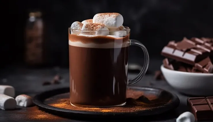Bubuk Dark Coklat Minuman Kekinian