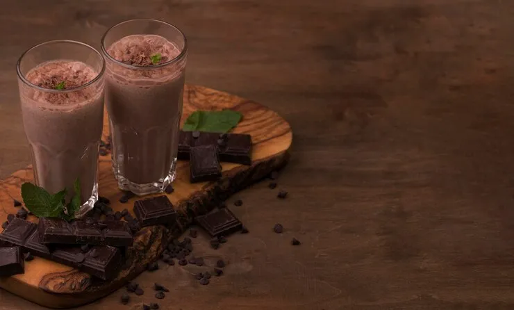 Bubuk Dark Coklat Minuman Kekinian