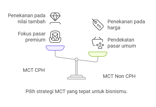 MCT Oil, MCT Non CPH, MCT CPH, manfaat MCT Oil