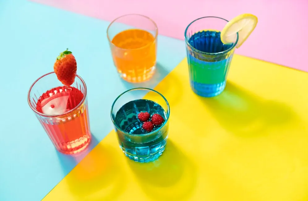 bahan baku untuk mocktail