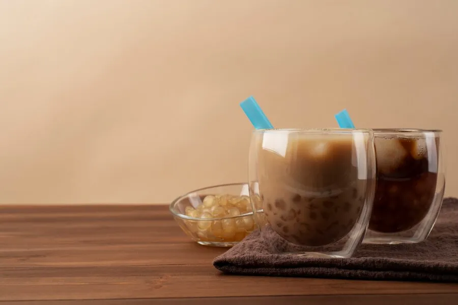 membuat bubble tea