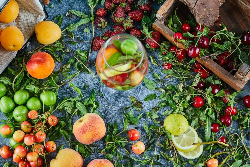 bahan baku untuk mocktail